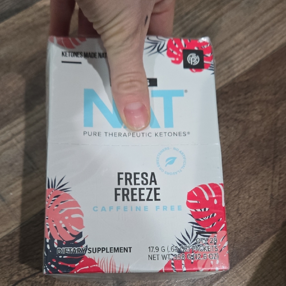 KETOVUS Fresa Freeze Caffeine Free Supplement